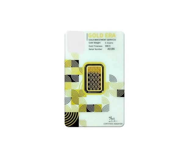 Gold Era 24K (999.9) 5G Gold Bar - Variable Design