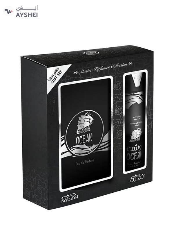 Nabeel Ocean Gift Set EDP 100ml + Deodorant 200ml