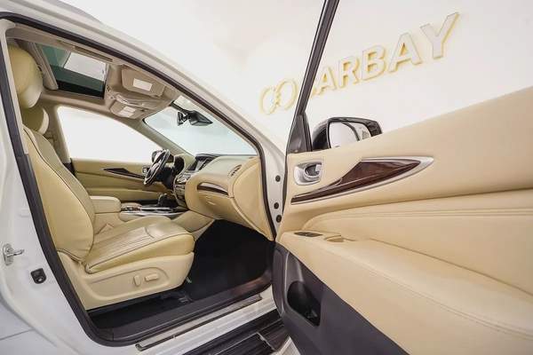 AED 931 PM | INFINITY QX60 7-SEATER 2017 | 7-SEATER | PARTIAL AGENCY HISTORY | 1 YEAR WARRANTY| GCC
