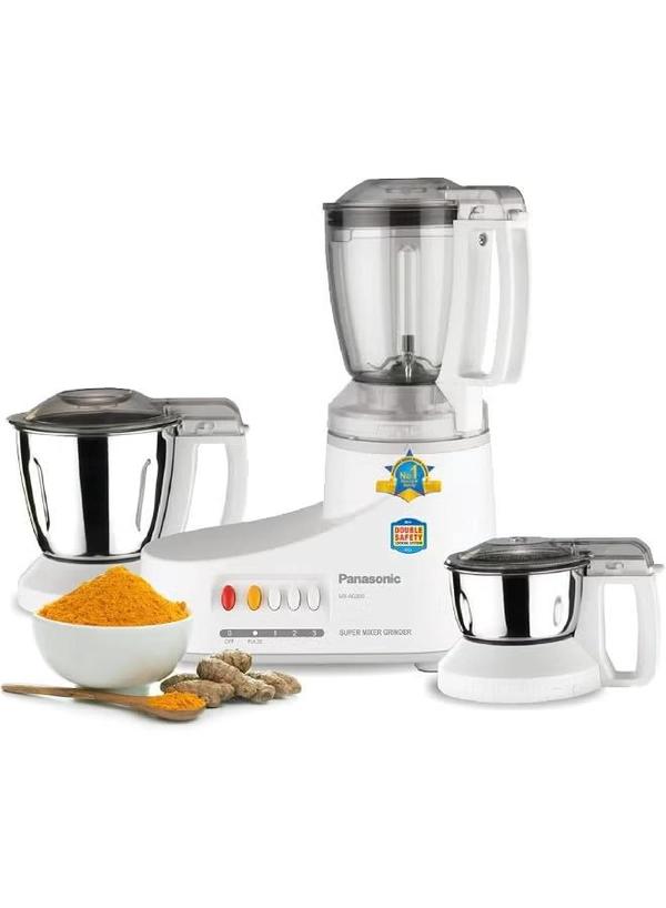 Panasonic Mixer Grinder With 3 Jars 1 L 1000 W MXAC300 White