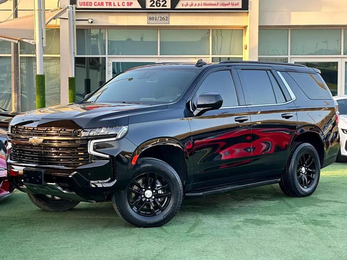 CHEVROLET TAHOE LT BLACK EDITION 2023 GCC FULL OPTION ORIGINAL PAINT UNDER WARRANTY-1-1
