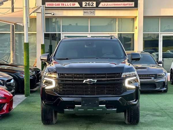 CHEVROLET TAHOE LT BLACK EDITION 2023 GCC FULL OPTION ORIGINAL PAINT UNDER WARRANTY