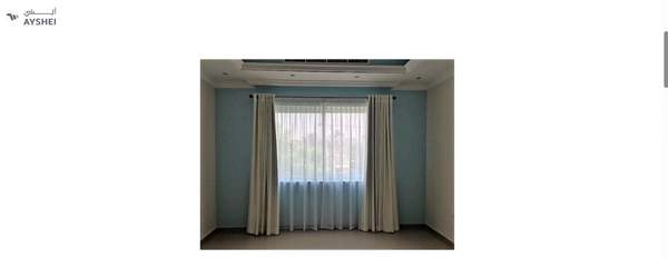 Curtain with Rod & Eyelet
