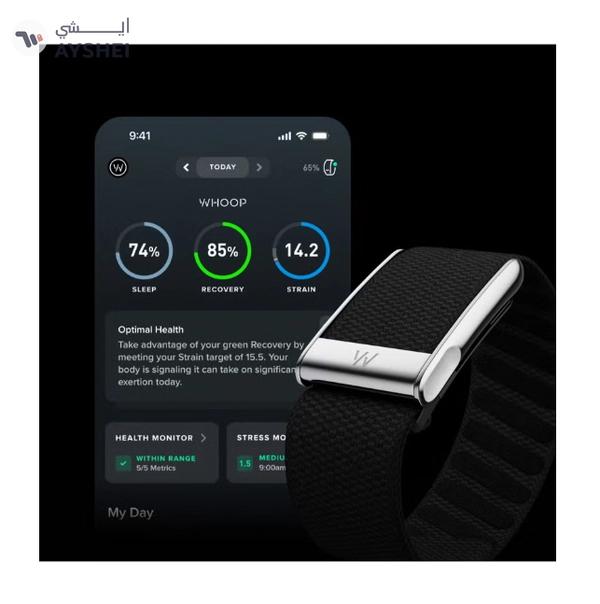 Whoop Life – 12-Month Membership – 5.0 – Health & Fitness Tracker – Blood Pressure Insights