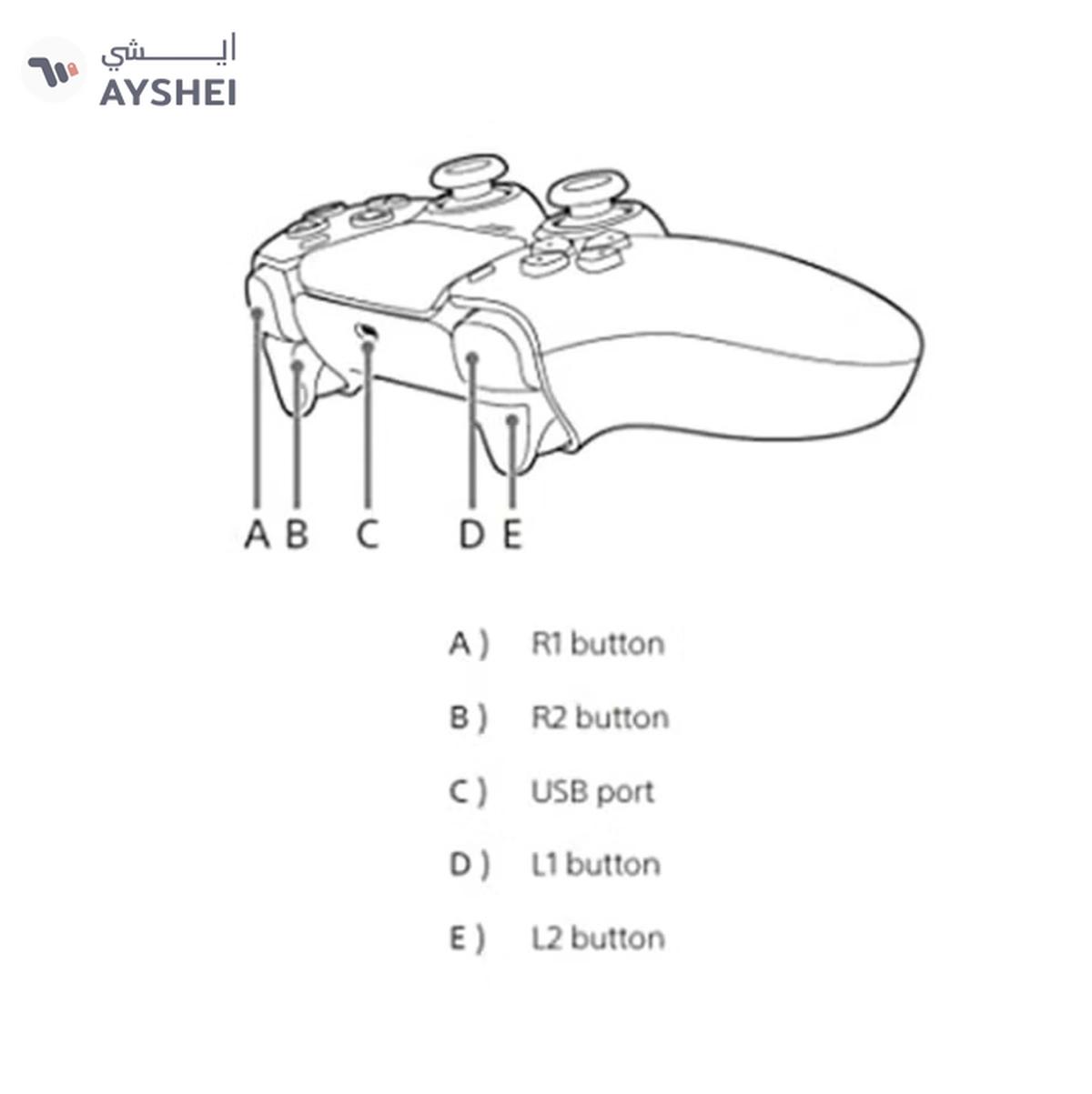 Sony DualSense Wireless Controller For PlayStation 5 - White-4-4
