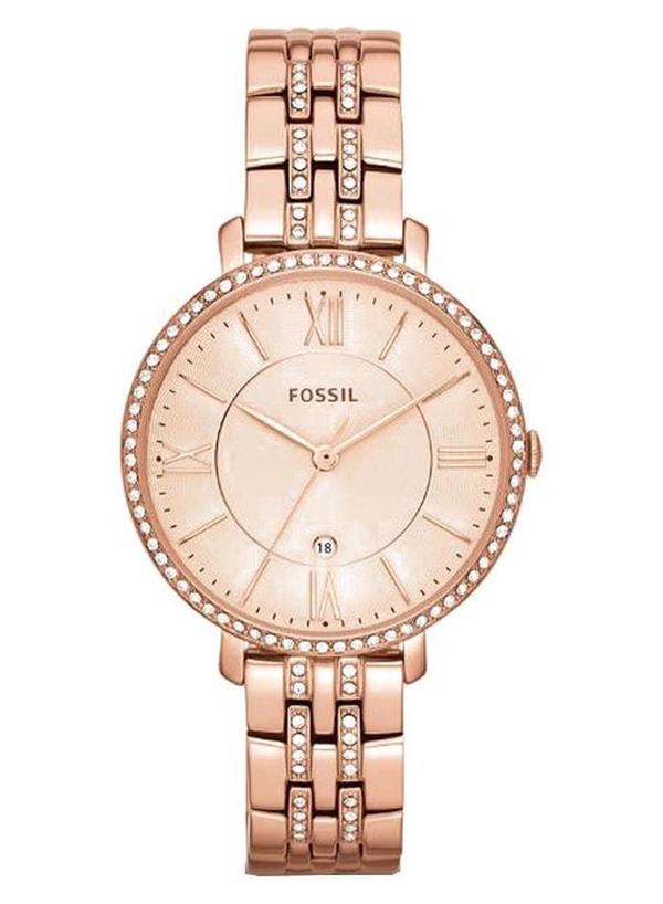 Fossil Women's Water Resistant Stainless Steel Analog Wrist Watch ES3546 - 36 mm - Rose Gold