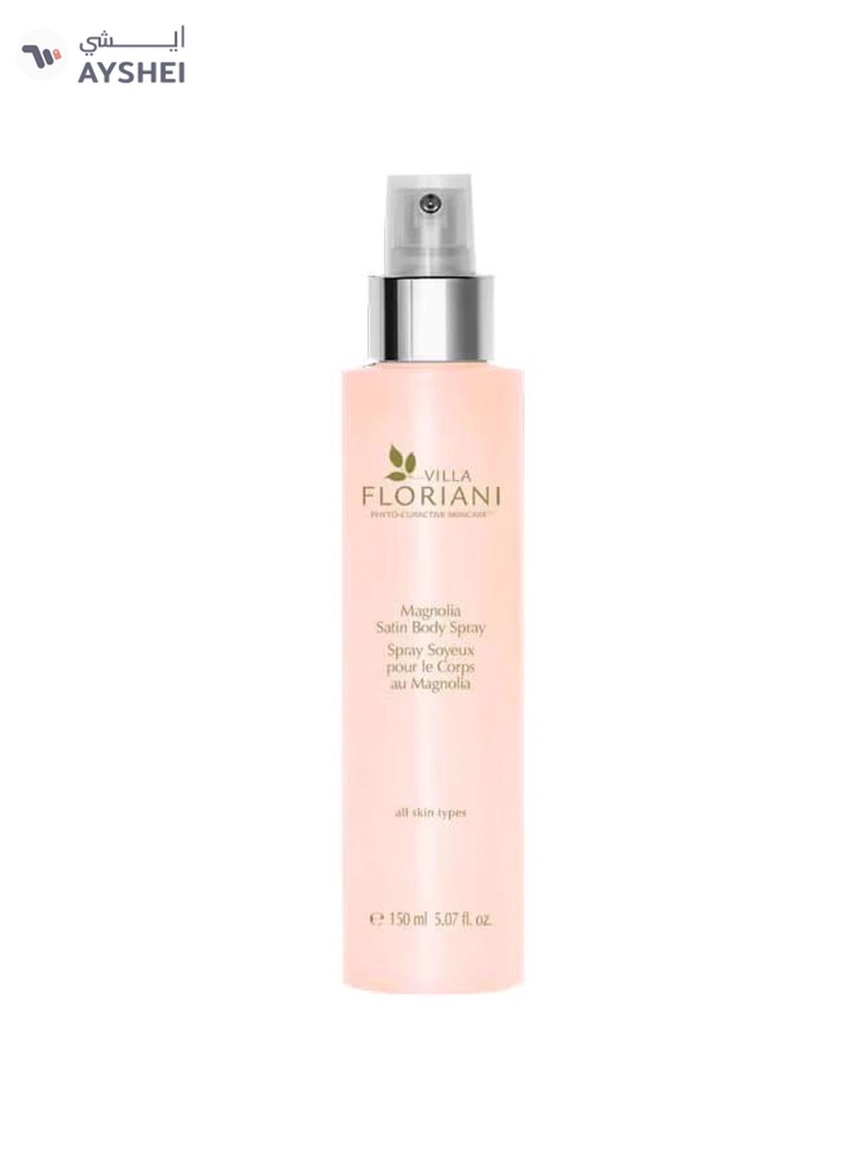 Villa Floriani Bodyactive Hydrate & Smooth Magnolia Satin For Women 150ml Body Spray-0-0