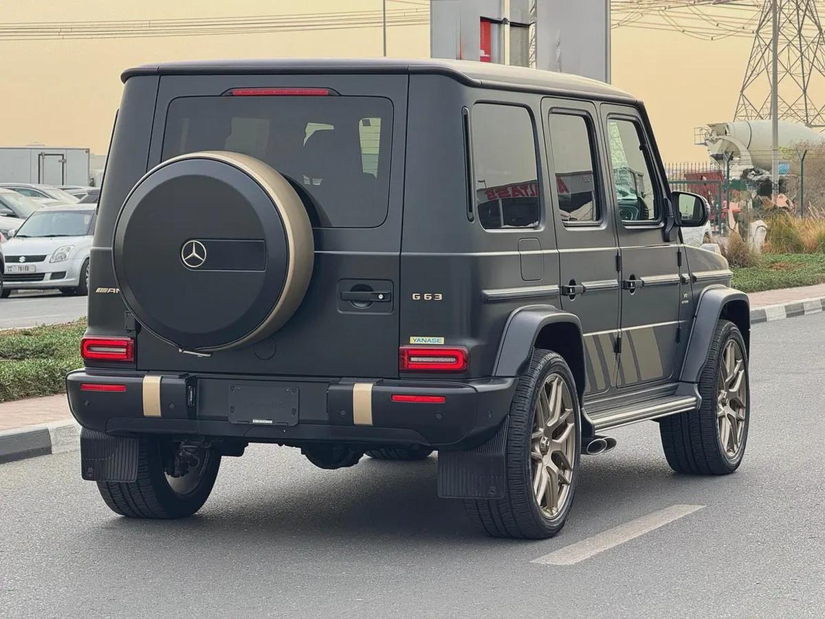 MERCEDES BENZ G63 GRAND EDITION AUCTION GRADE 4.5/A ALL ORIGINAL PAINT LIKE BRAND NEW CAR-3-3