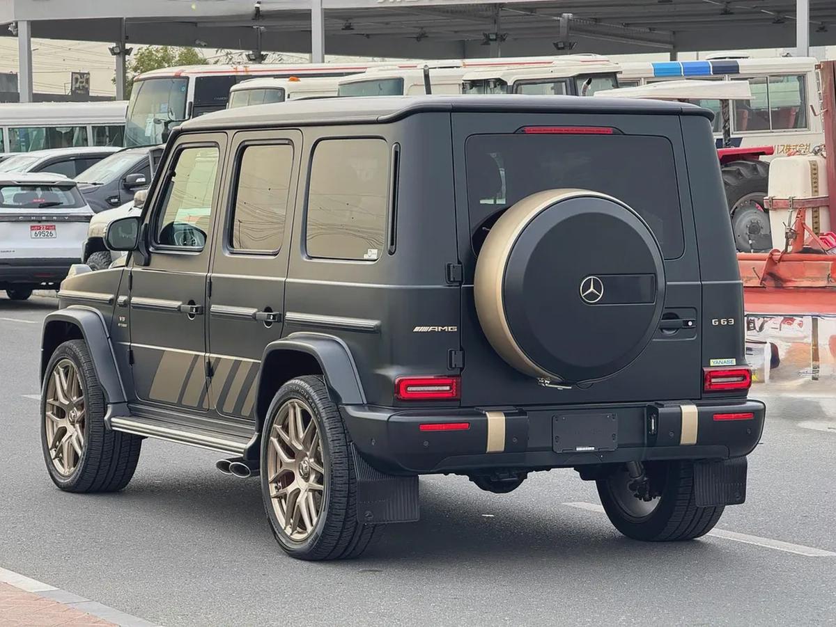 MERCEDES BENZ G63 GRAND EDITION AUCTION GRADE 4.5/A ALL ORIGINAL PAINT LIKE BRAND NEW CAR-5-5