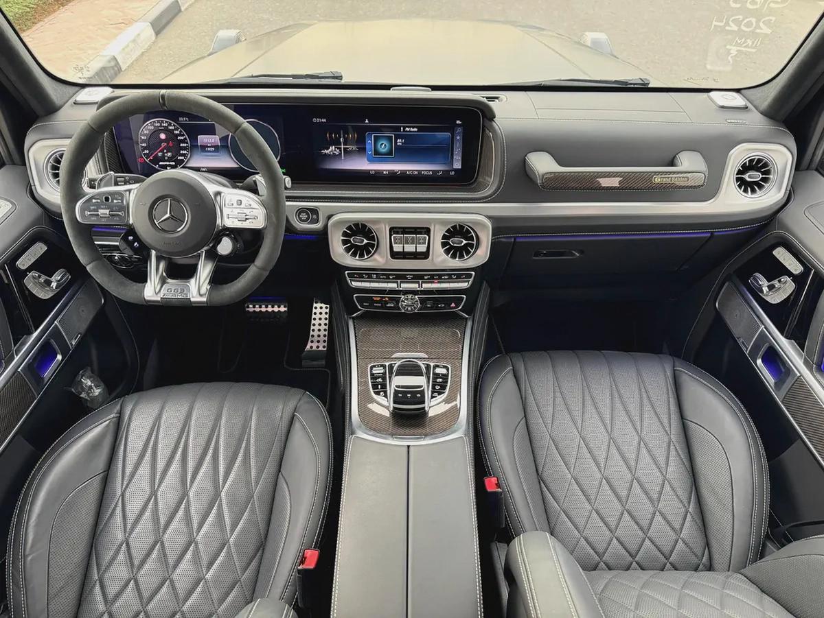 MERCEDES BENZ G63 GRAND EDITION AUCTION GRADE 4.5/A ALL ORIGINAL PAINT LIKE BRAND NEW CAR-8-8