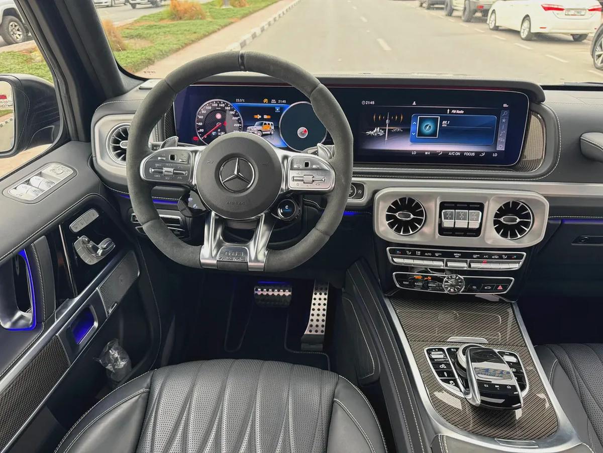 MERCEDES BENZ G63 GRAND EDITION AUCTION GRADE 4.5/A ALL ORIGINAL PAINT LIKE BRAND NEW CAR-9-9