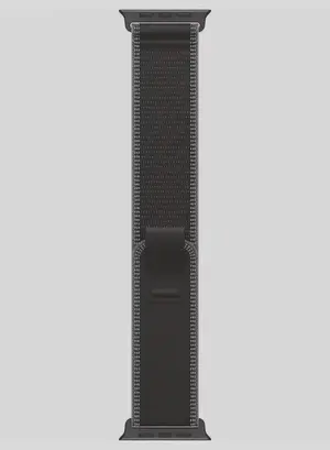 Apple Watch Ultra 3 GPS + Cellular 49mm (TDRA Version) Black Titanium Case With Black/Charcoal Trail Loop - S/M