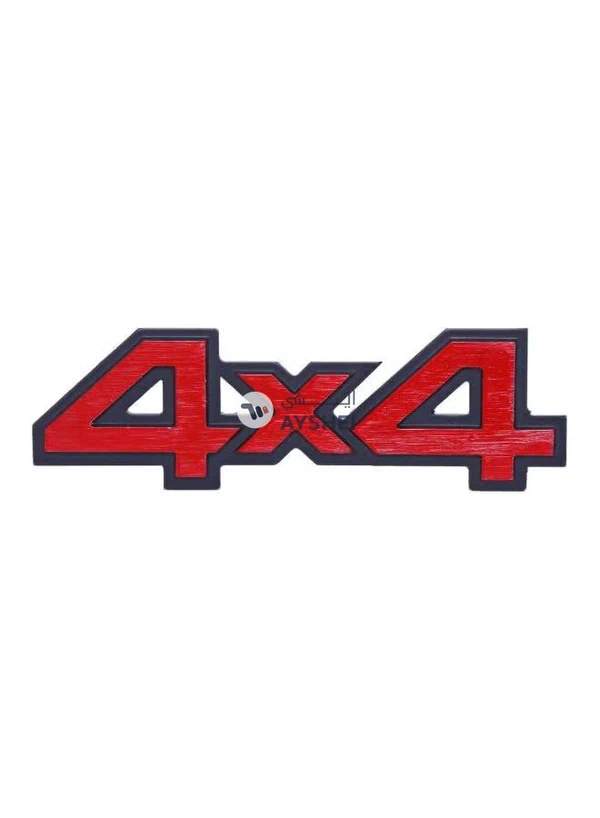 Generic Universal 4X4 Car Emblem Badge Sticker