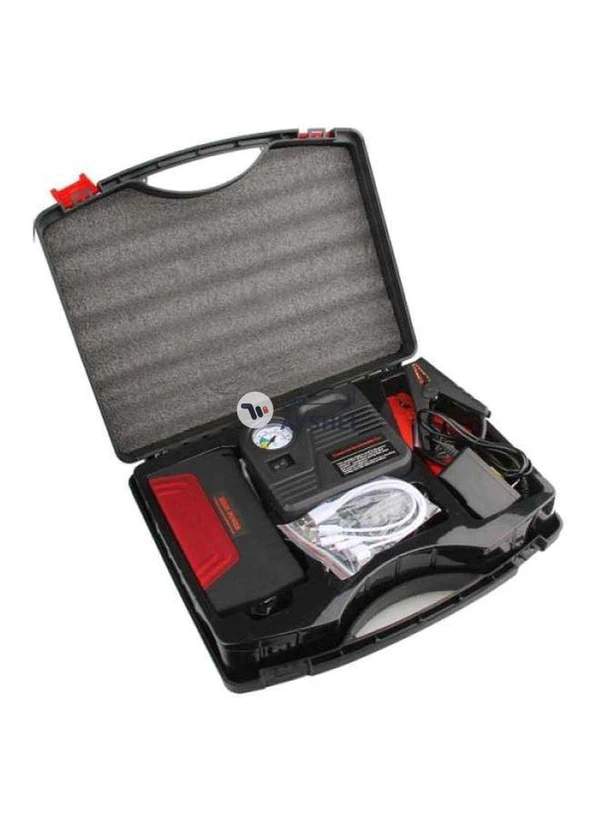 High Power Car Jump Starter Power Bank With Air Compressor