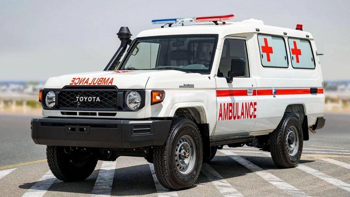 Toyota Land Cruiser 70 TOYOTA LAND CRUISER hard top ambulance LC78 4.2D MT MY2024-0-0