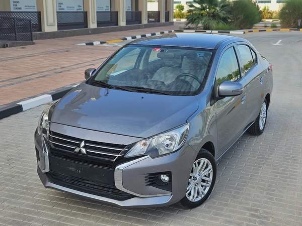 2023 Mitsubishi Attrage GLX - GCC Specs - Excellent condition With Navigation Low KM Eco City Car