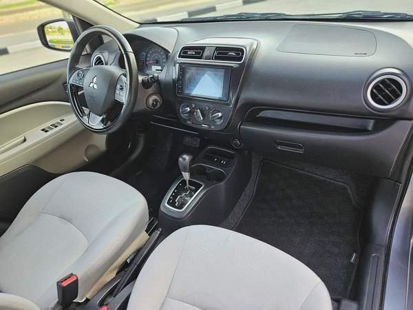 2023 Mitsubishi Attrage GLX - GCC Specs - Excellent condition With Navigation Low KM Eco City Car