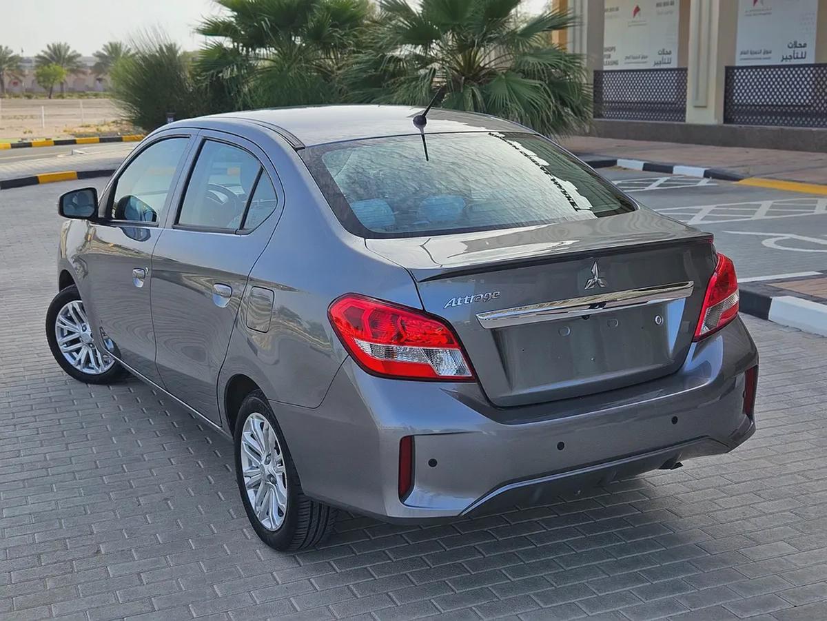 2023 Mitsubishi Attrage GLX - GCC Specs - Excellent condition With Navigation Low KM Eco City Car-14-14