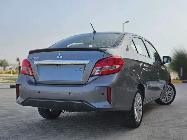 2023 Mitsubishi Attrage GLX - GCC Specs - Excellent condition With Navigation Low KM Eco City Car