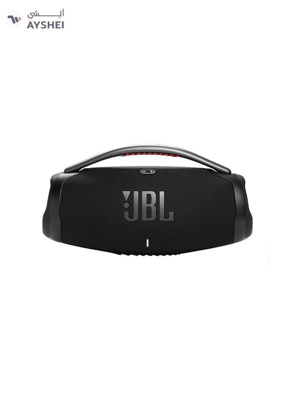 JBL Boombox 3 Portable Speaker With Massive Signature Pro Sound Black