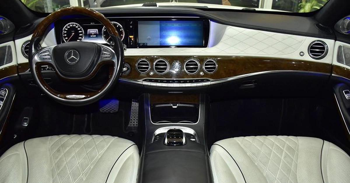 Mercedes Benz S550 ( 2016 Model ) in White Color American Specs-4-4