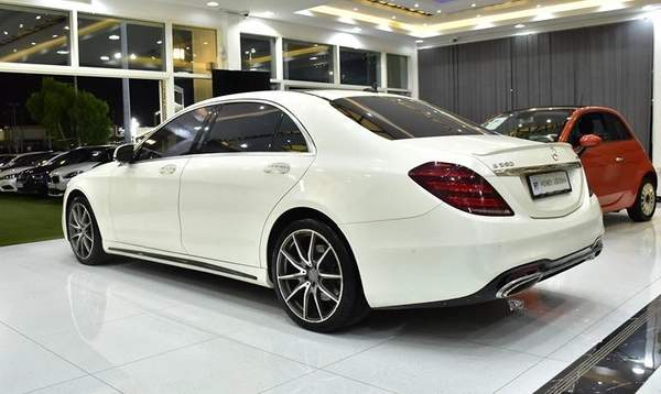 Mercedes Benz S550 ( 2016 Model ) in White Color American Specs