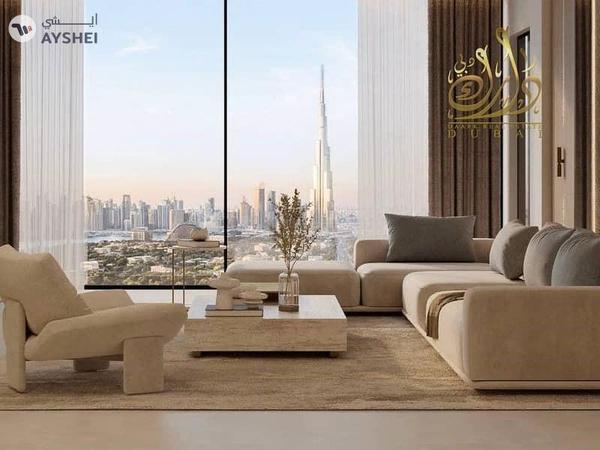 BURJ KHALIFA view-VIP clients-Ready in one year-cash price-less price in JADDAF