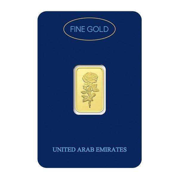 Dubai Gold 5 Grams Pure 999.9 Fine Gold Bar