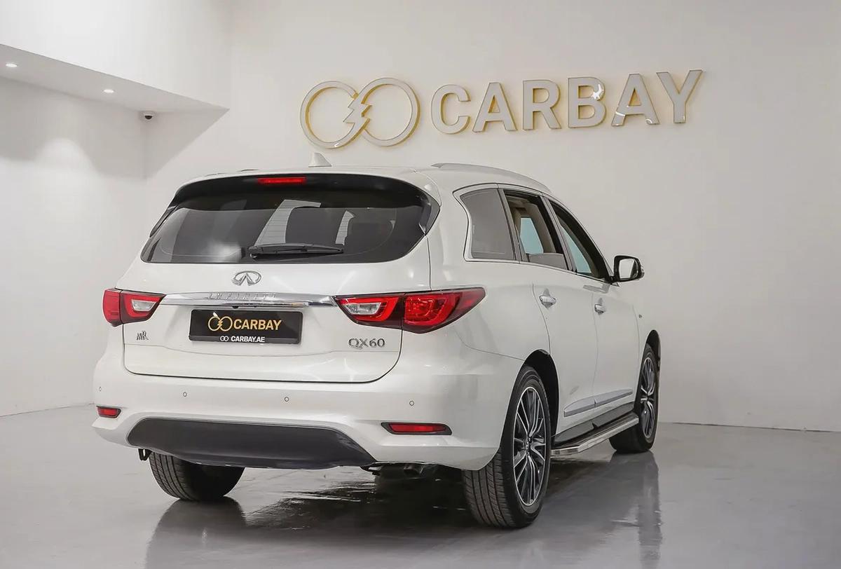 AED 931 PM | INFINITY QX60 7-SEATER 2017 | 7-SEATER | PARTIAL AGENCY HISTORY | 1 YEAR WARRANTY| GCC-3-3