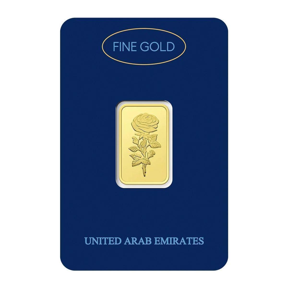 Dubai Gold 10 Grams Pure 999.9 Fine Gold Bar-1-1