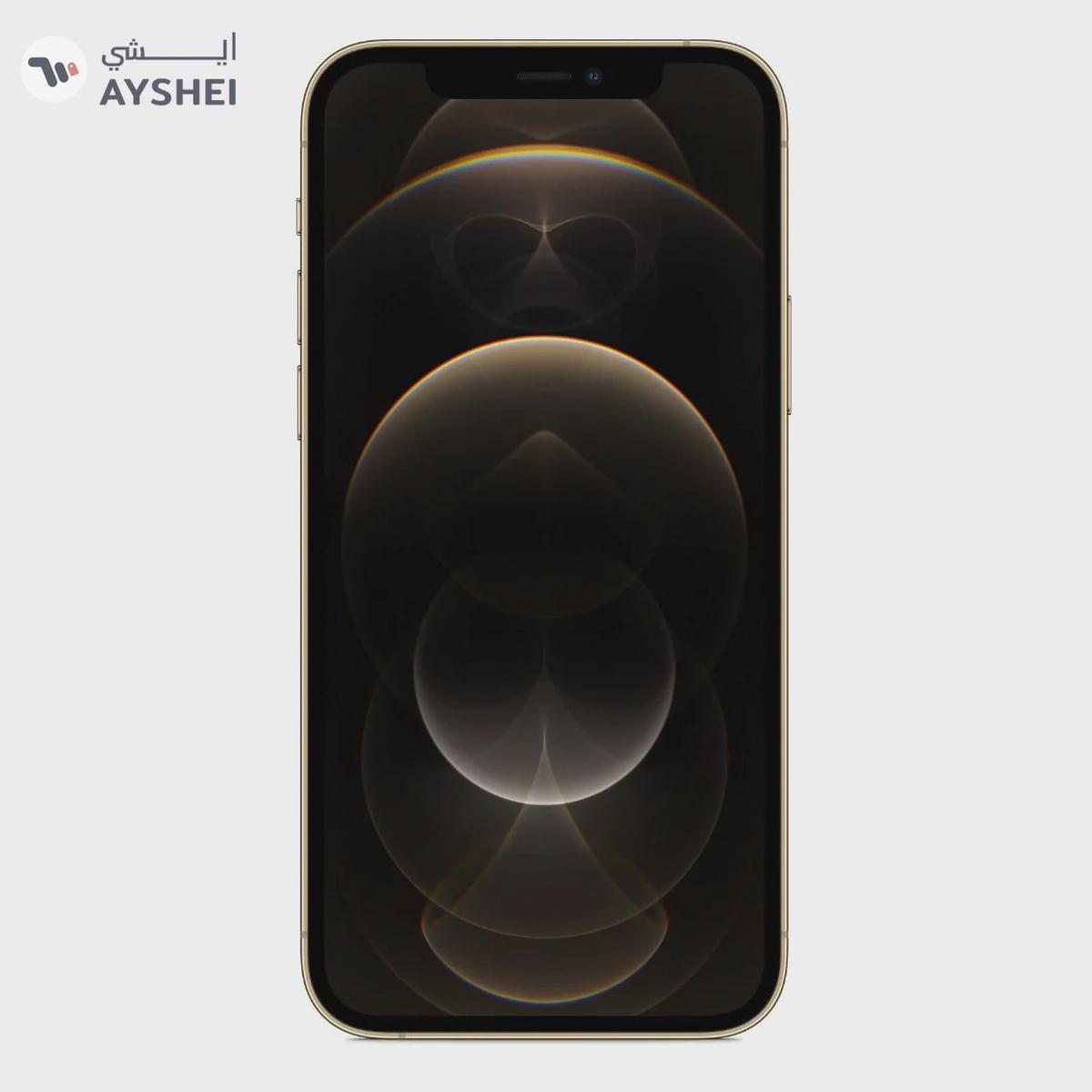 Renewed IPhone 12 Pro 256GB Gold- 6 months exclusive warranty by Alpha Mobile.-1-portrait