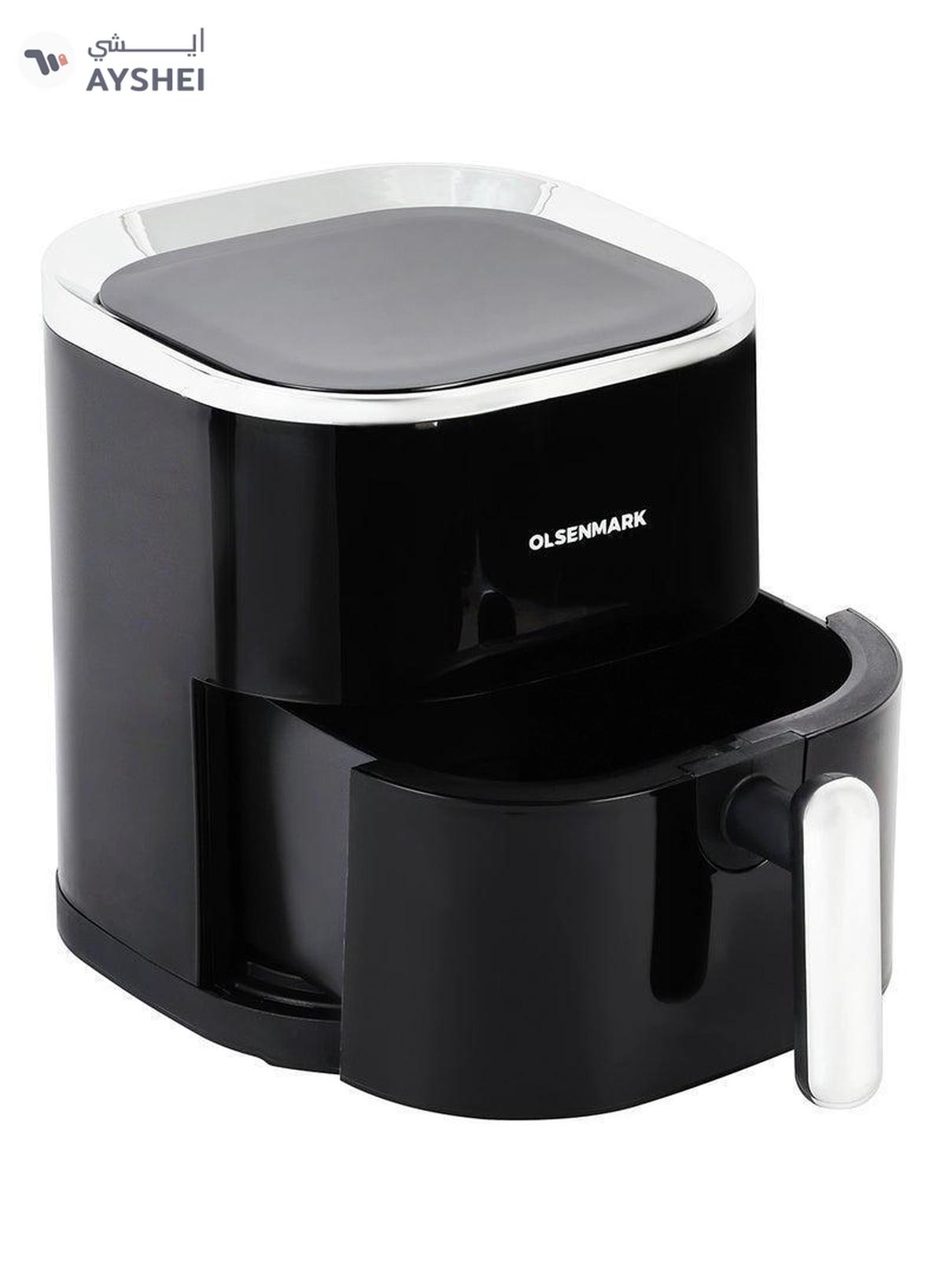 Olsenmark 3.5L Digital Air Fryer – Oil-Free Healthy Cooking with Non-Stick Pot & Tray-0-portrait