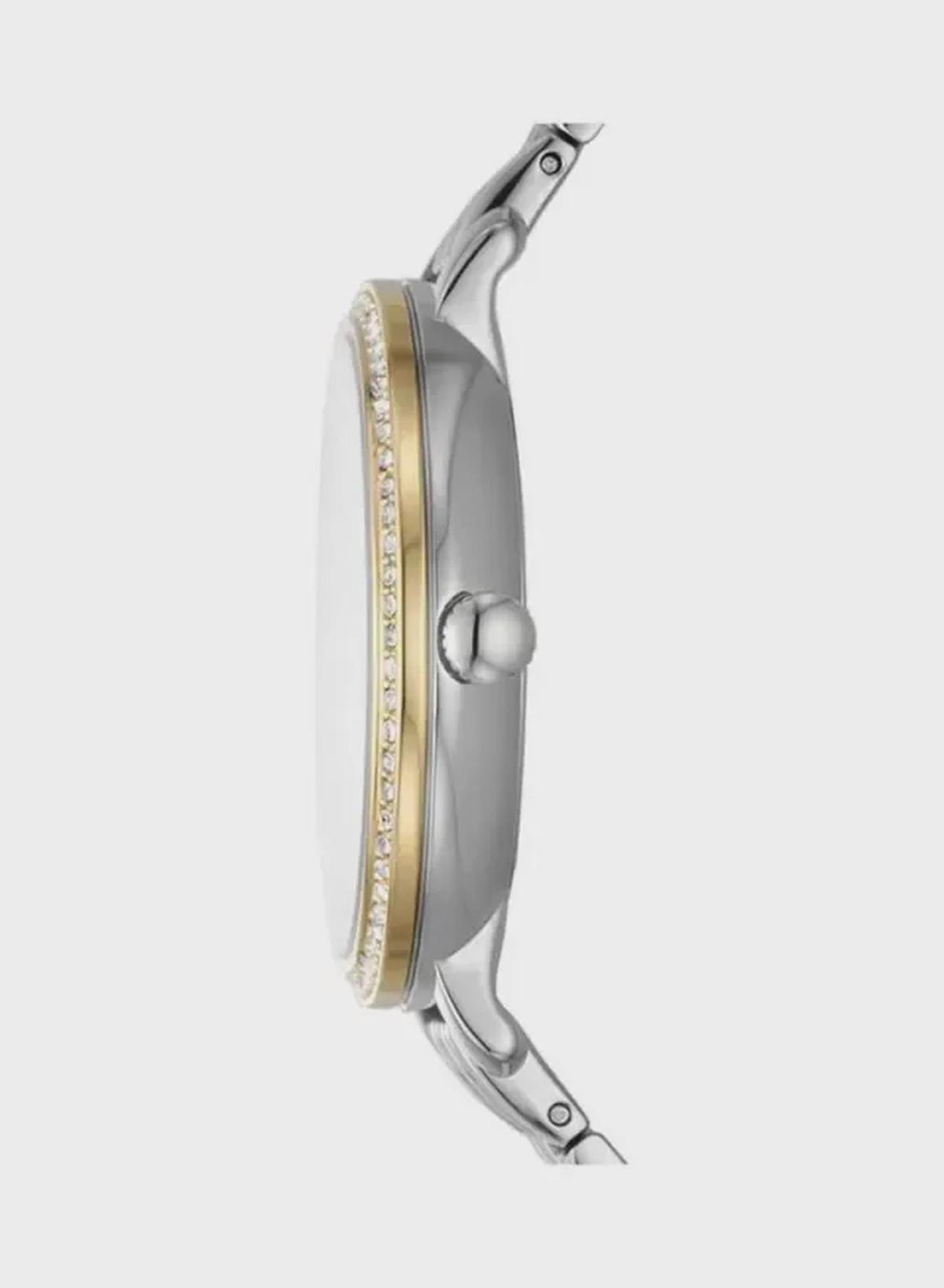 Fossil Women's Jacqueline Round Shape Analog Stainless Steel Wrist Watch ES5166 - 36mm-3-3