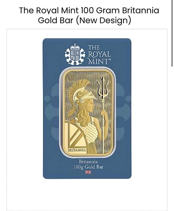 Gold Bar 100g