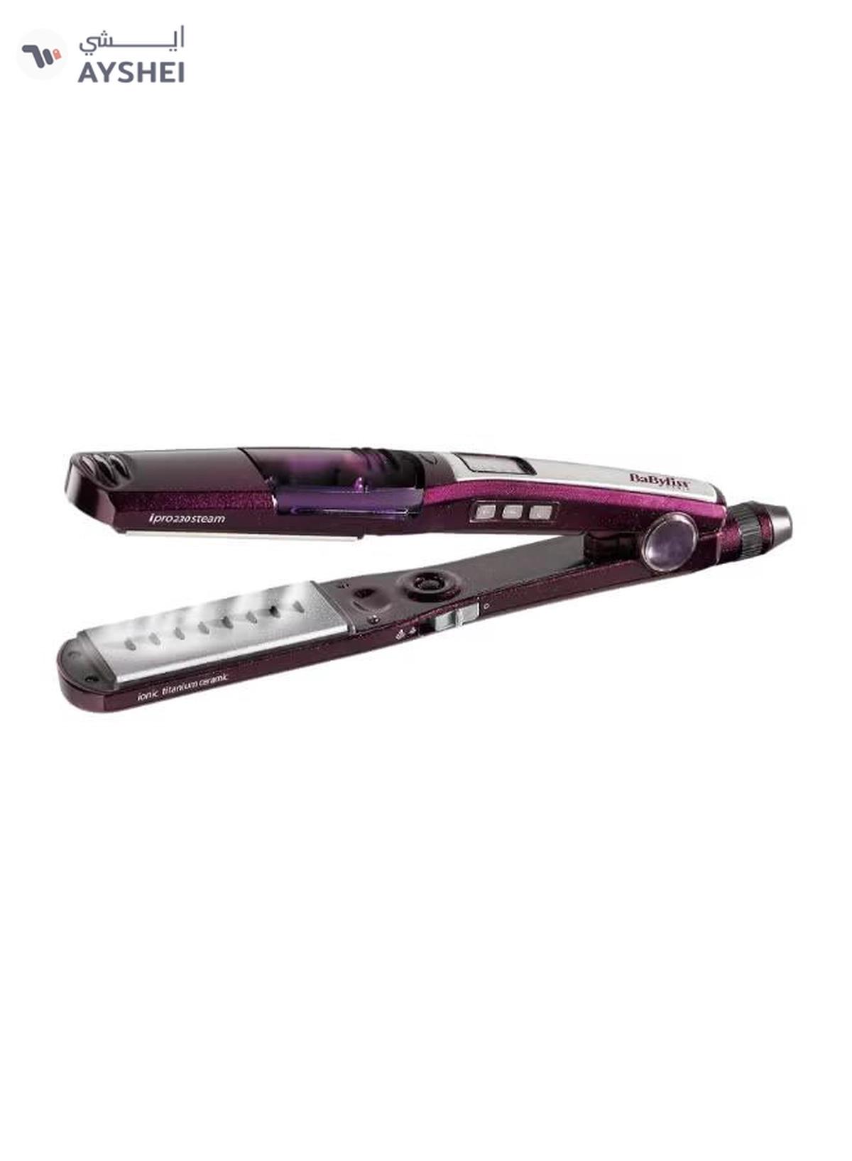 babyliss Hair Straightener 6604E Le Pro Light 2000 Watts ST395E Pro 230 Steam Titanium-0-portrait