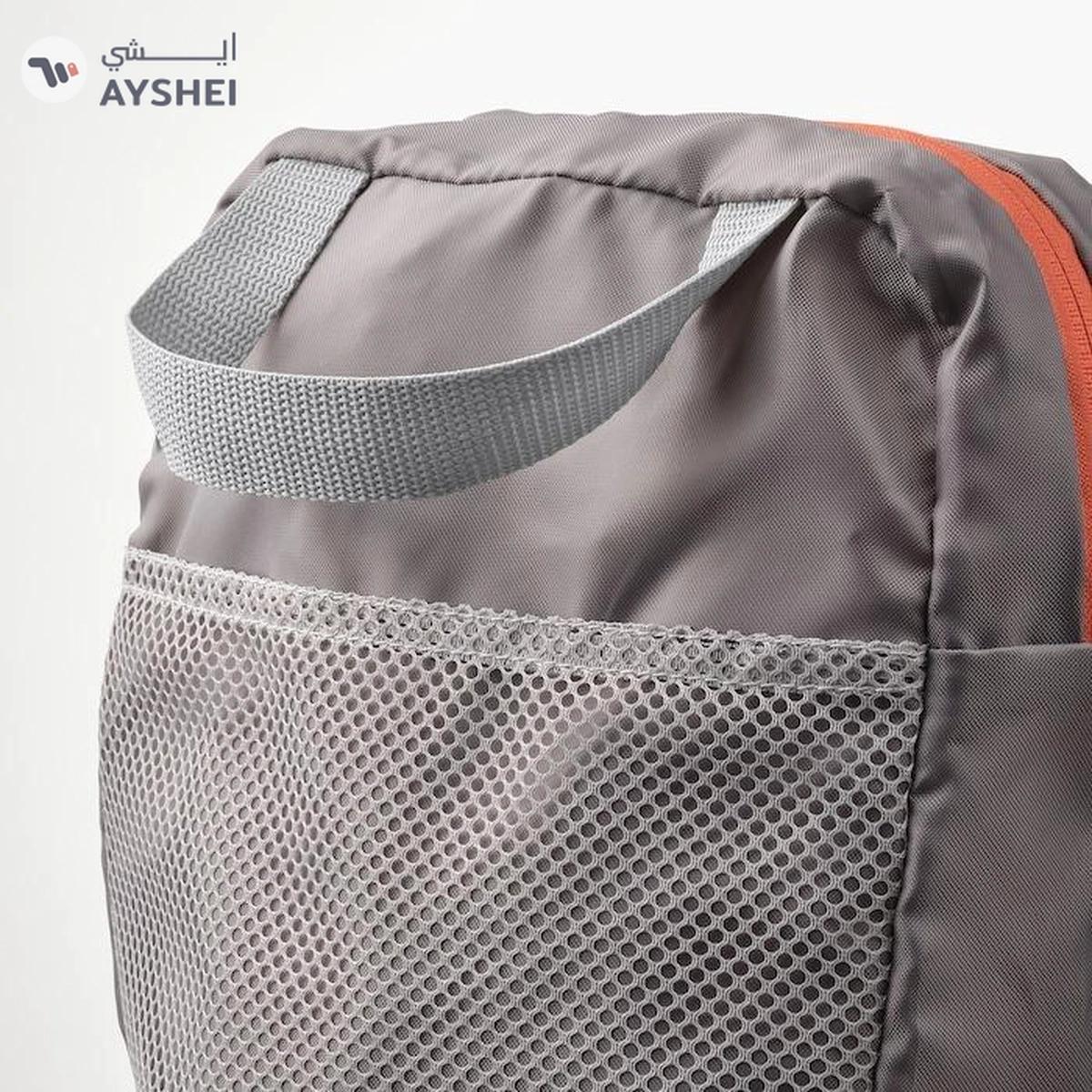 IKEA PIVRING Backpack, Light Grey, 24x8x34 cm/9 L -5-5