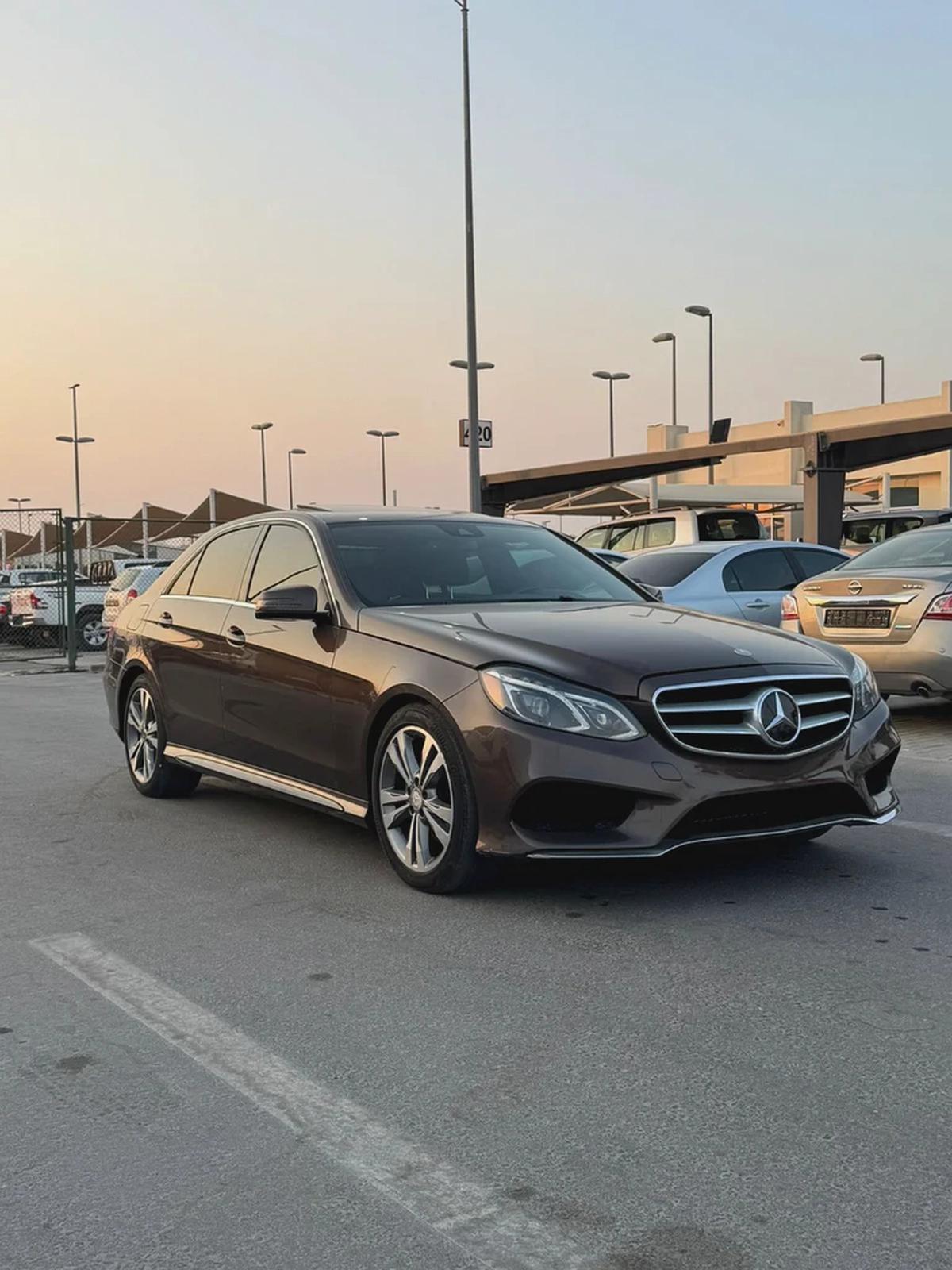 مرسيدس E350 مواصفات امريكية 2016 بحالة جيدة-1-1