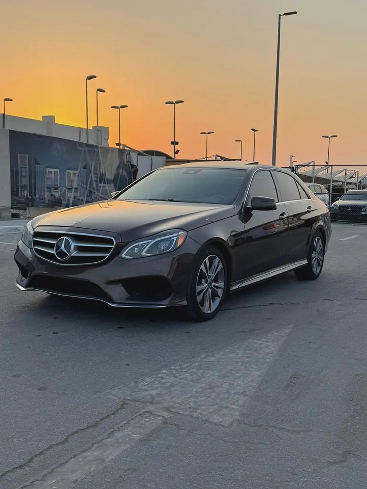 مرسيدس E350 مواصفات امريكية 2016 بحالة جيدة-2-2