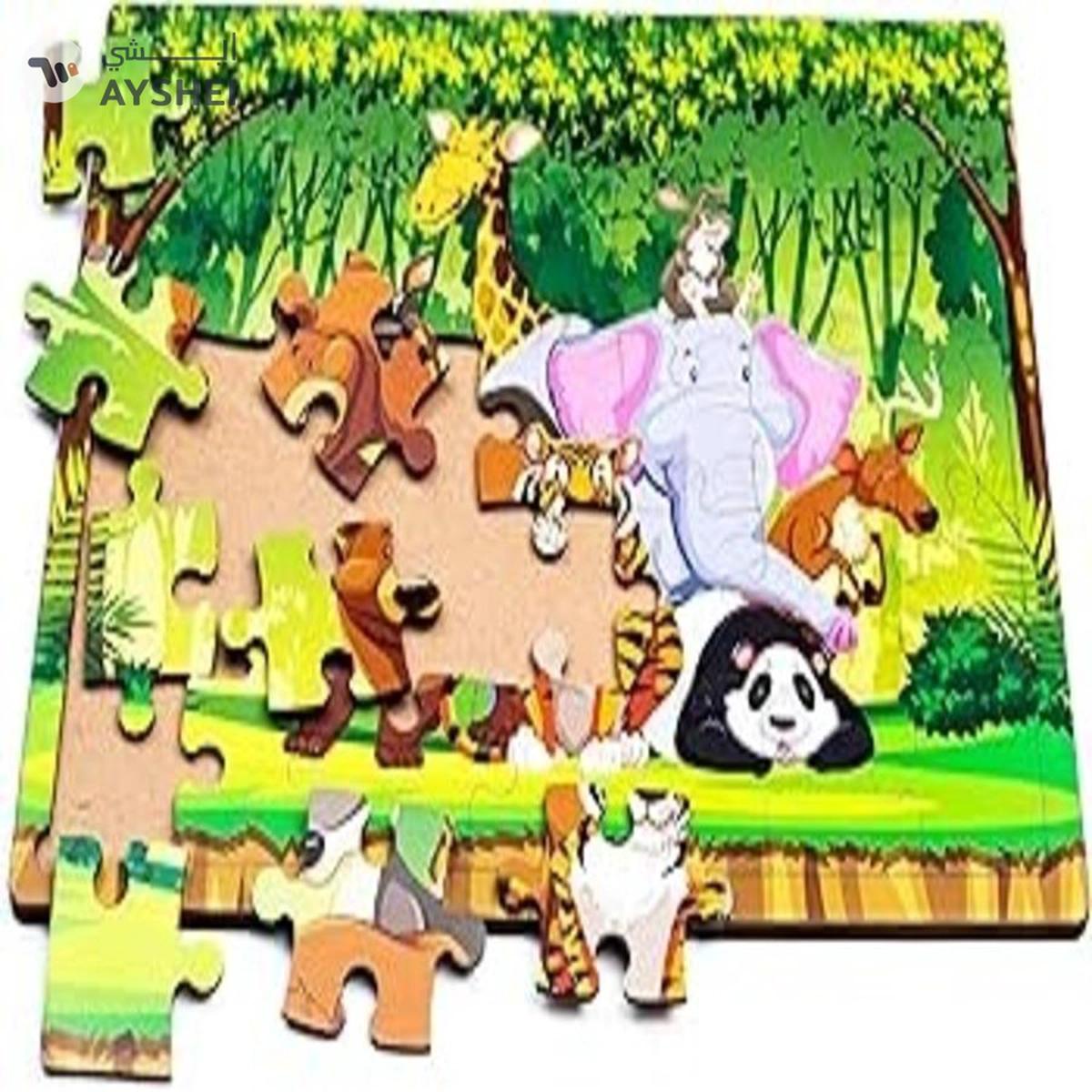 Smart Where You See Puzzle (Multi-Color, 14 Pieces)-3-3
