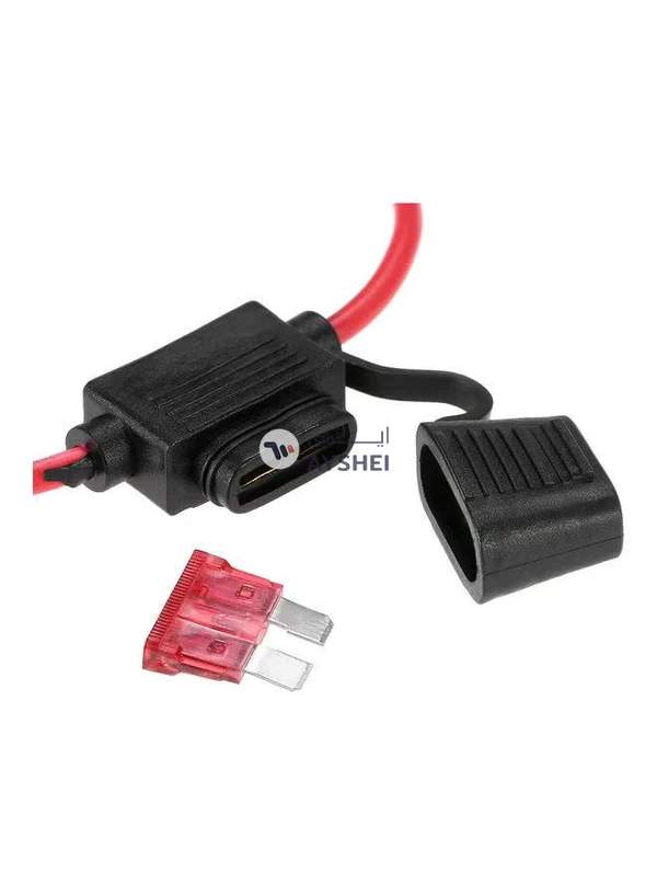 Generic 10-Piece DC 12V 40A Standard Blade Inline Fuse Holder