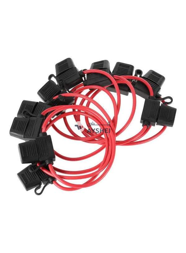 Generic 10-Piece DC 12V 40A Standard Blade Inline Fuse Holder