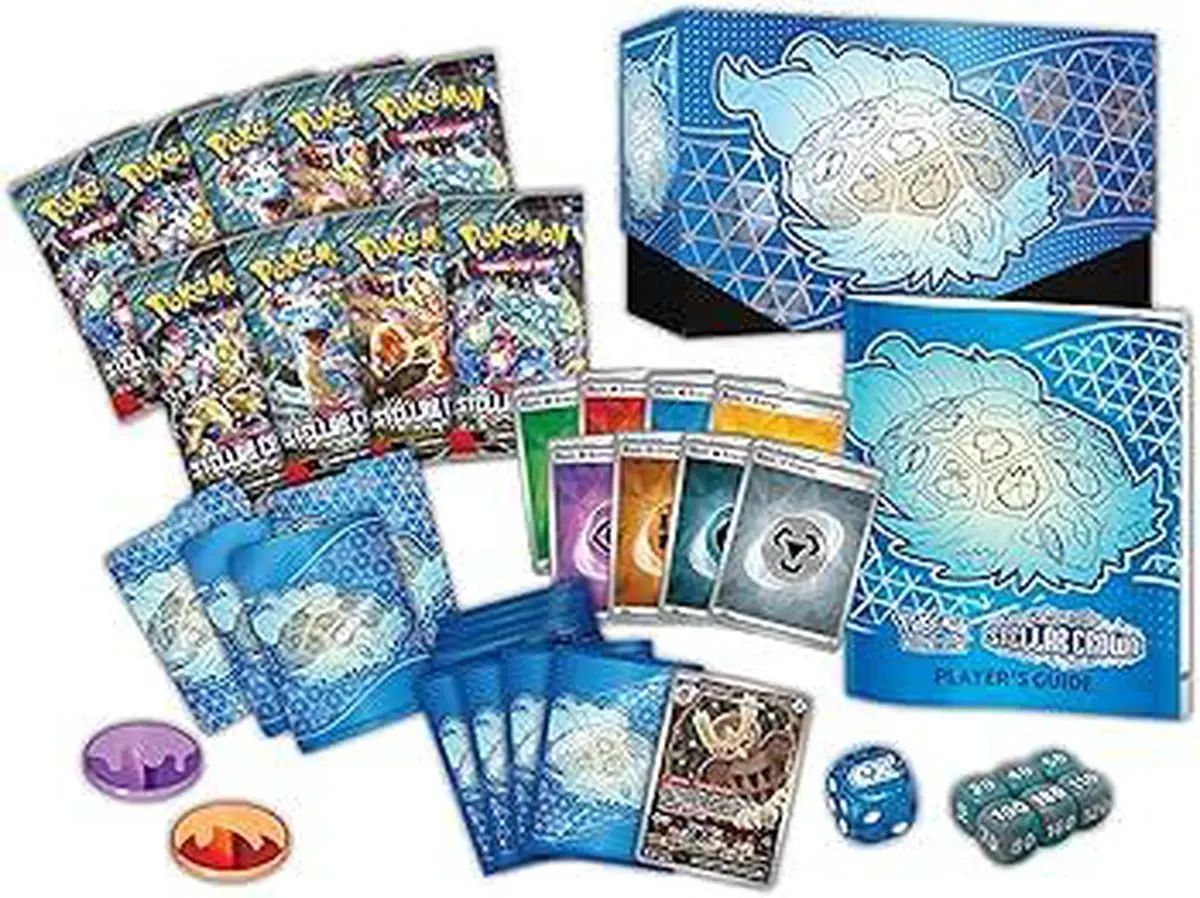 Pokemon TCG: Scarlet & Violet Stellar Crown Elite Trainer Box-1-1