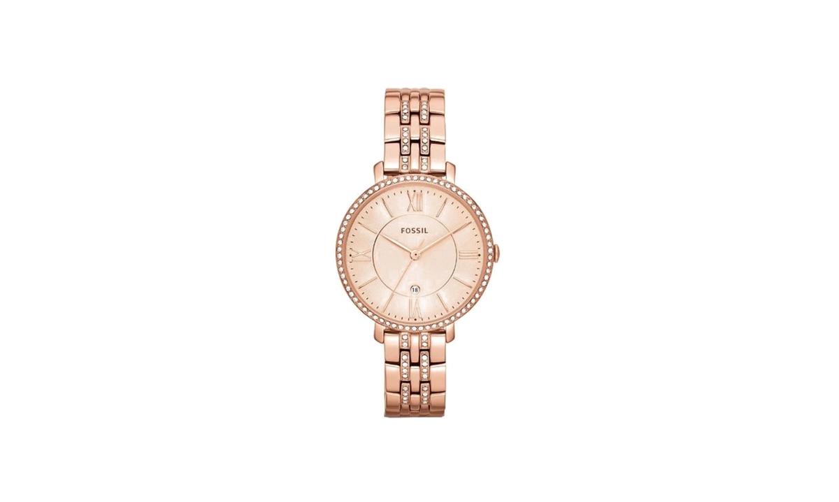Fossil Women's Water Resistant Stainless Steel Analog Wrist Watch ES3546 - 36 mm - Rose Gold-0-landscape