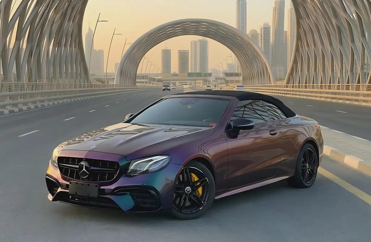 With 3,200 AED-Monthly | E450 Convertible | 2019 Model Special Color Fully Loaded-2-2