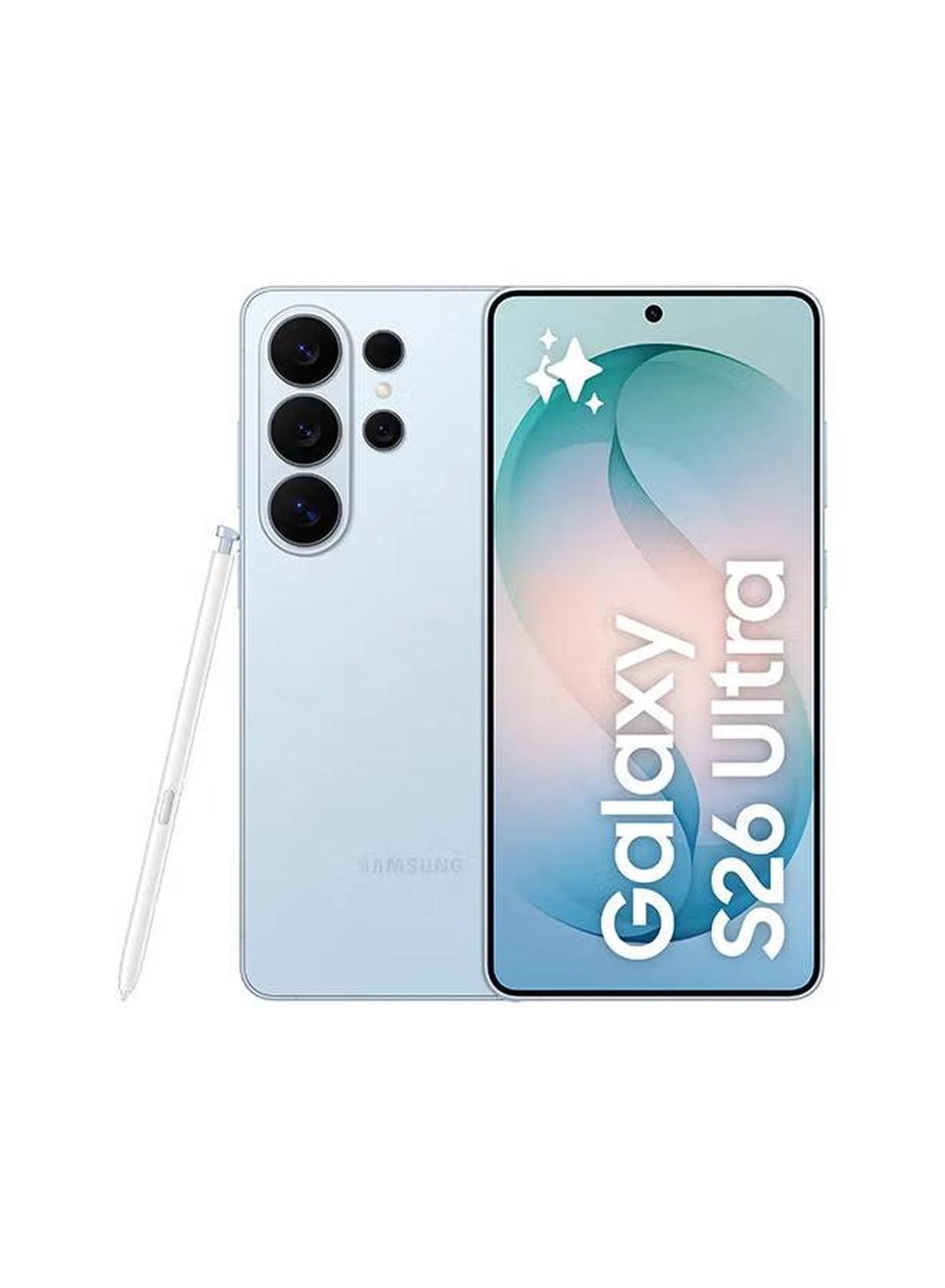 Samsung Galaxy S26 Ultra Dual SIM Sky Blue 12GB RAM 256GB 5G - Middle East Version-0-portrait