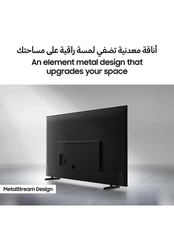 Samsung 55 Inch Crystal UHD TV, U8000F, 4K, Crystal Processor 4K, MetalStream Design, Knox Security, Endless Free Content, Smart TV, UA55U8000FUXZN (2025 - UAE Version)