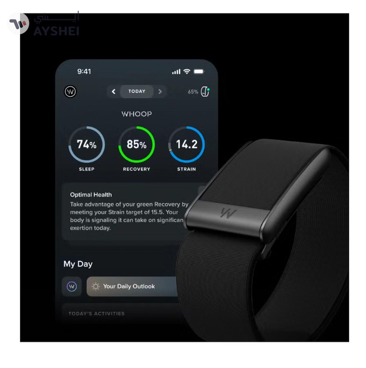 Whoop One – 12-Month Membership – 5.0 Health and Fitness Wearable-3-3