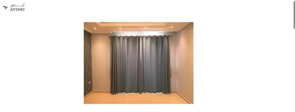 Curtain with Rod & Eyelet
