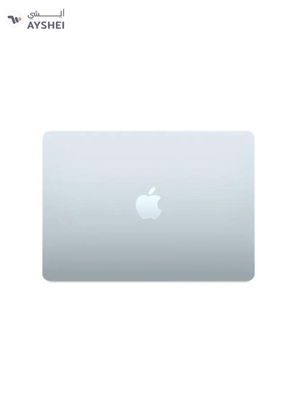 Apple New 2025 MacBook Air MC6U4 13-Inch Display, Apple M4 Chip 10-Core CPU 10-Core GPU Processor/16GB RAM/512GB SSD/macOS English/Arabic Sky Blue-4-4