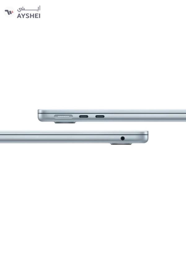 Apple New 2025 MacBook Air MC6U4 13-Inch Display, Apple M4 Chip 10-Core CPU 10-Core GPU Processor/16GB RAM/512GB SSD/macOS English/Arabic Sky Blue